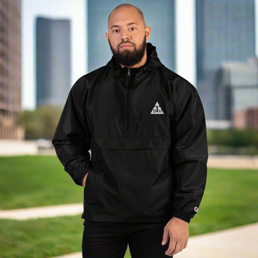 Embroidered Champion Packable Jacket