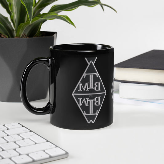 Black Glossy Mug BiggaThanMe LLC