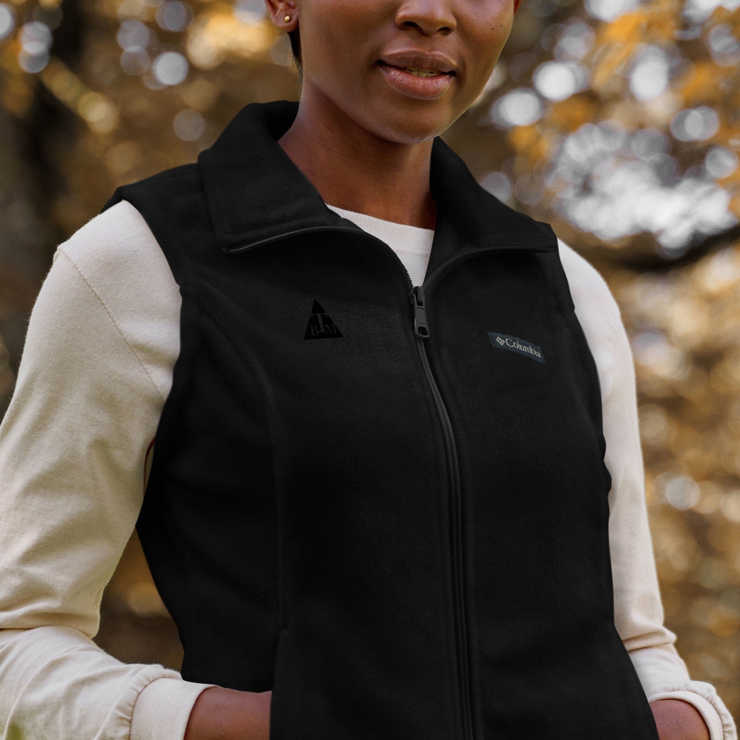 Women’s Columbia fleece vest BiggaThanMe LLC