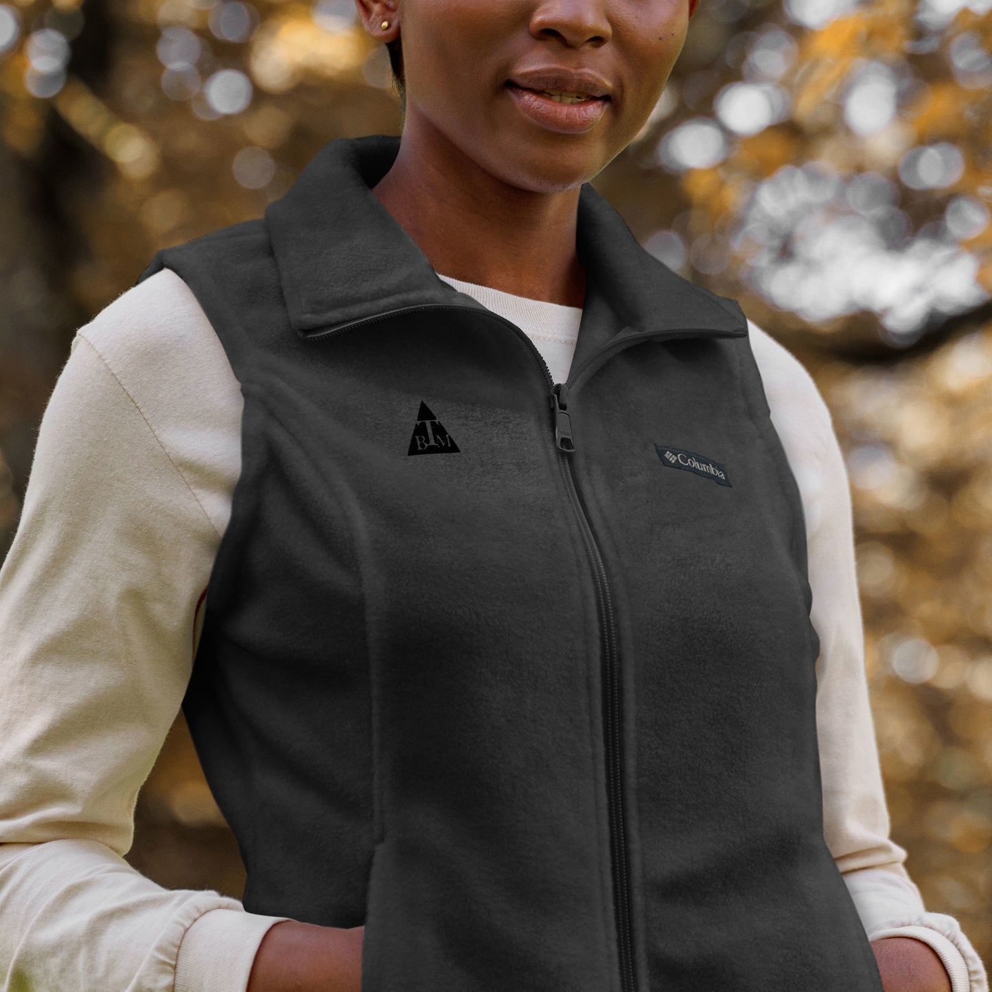 Women’s Columbia fleece vest BiggaThanMe LLC